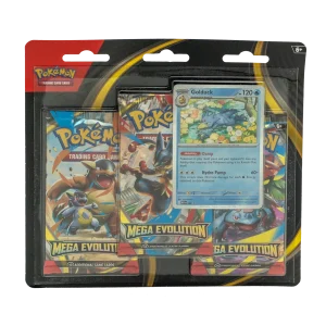 Pokemon - Mega Evolution Psyduck / Golduck 3 Pack Blisters - Scarlet & Violet