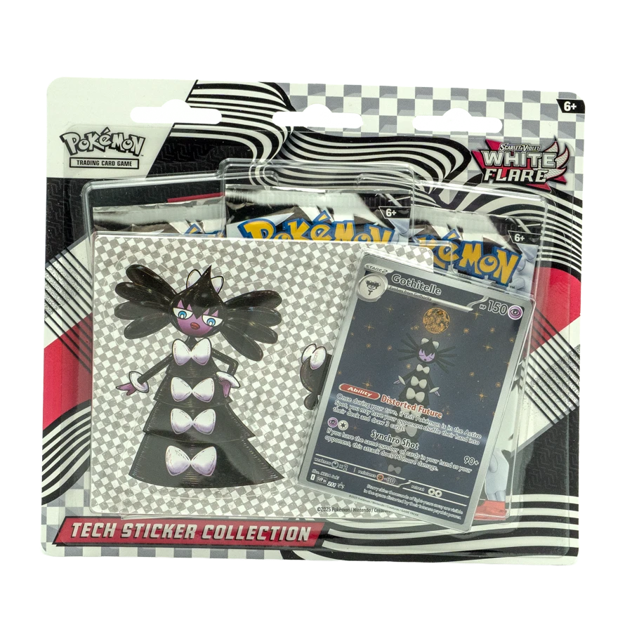 Pokemon - White Flare Tech Sticker Collection - Scarlet & Violet