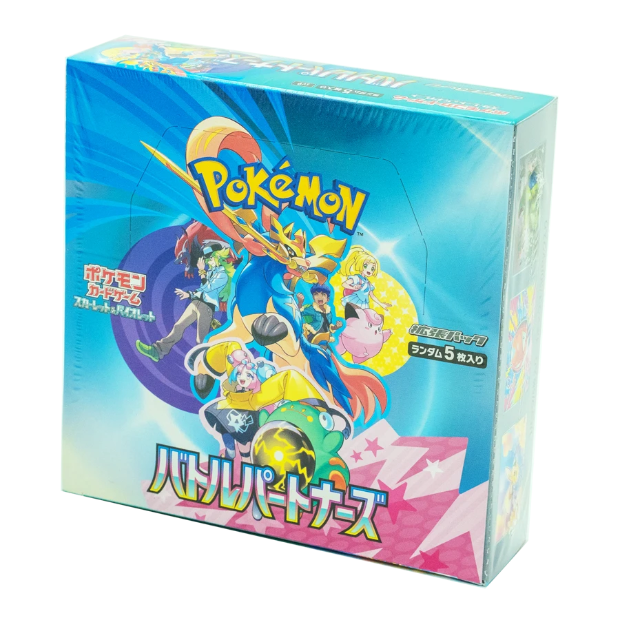 Pokemon - Battle Partners sv9 Japanese Booster Box - Scarlet & Violet