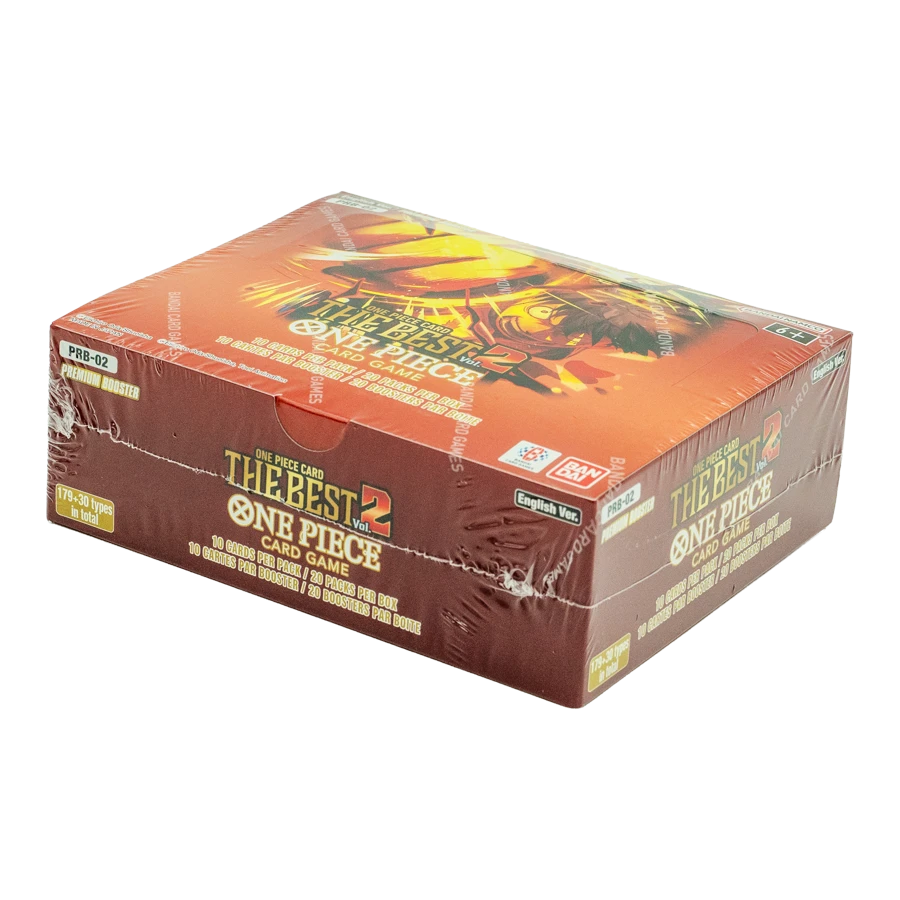 thumbnail image 2 of One Piece TCG The Best Vol.2 (PRB-02) Premium Booster Box – English, Factory Sealed 2 of 2