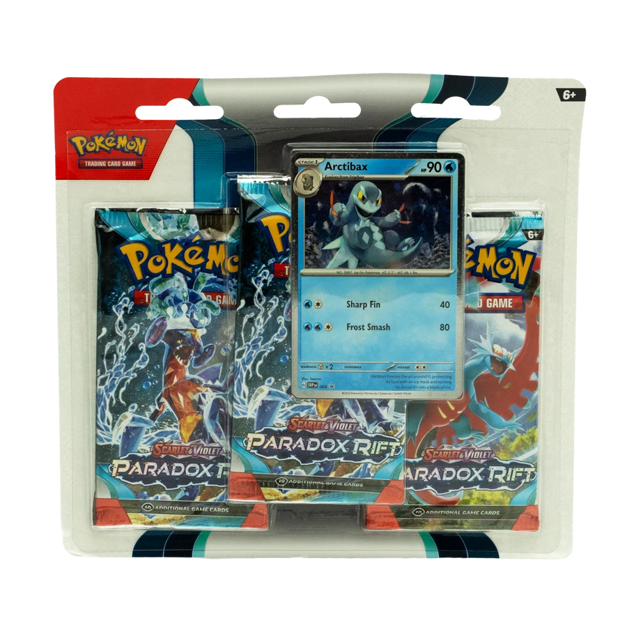 Pokemon - Paradox Rift 3pack Blister - Scarlet & Violet