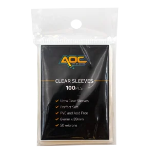 AOC - Perfect Penny Sleeves 64x89mm - pack of 100pcs