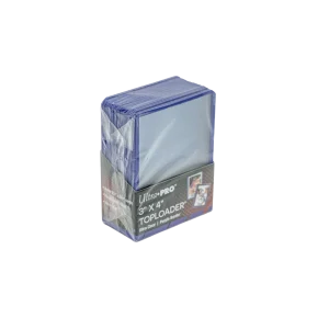 Ultra Pro3" x 4" Colored Border TOPLOADER® (25ct) - Purple