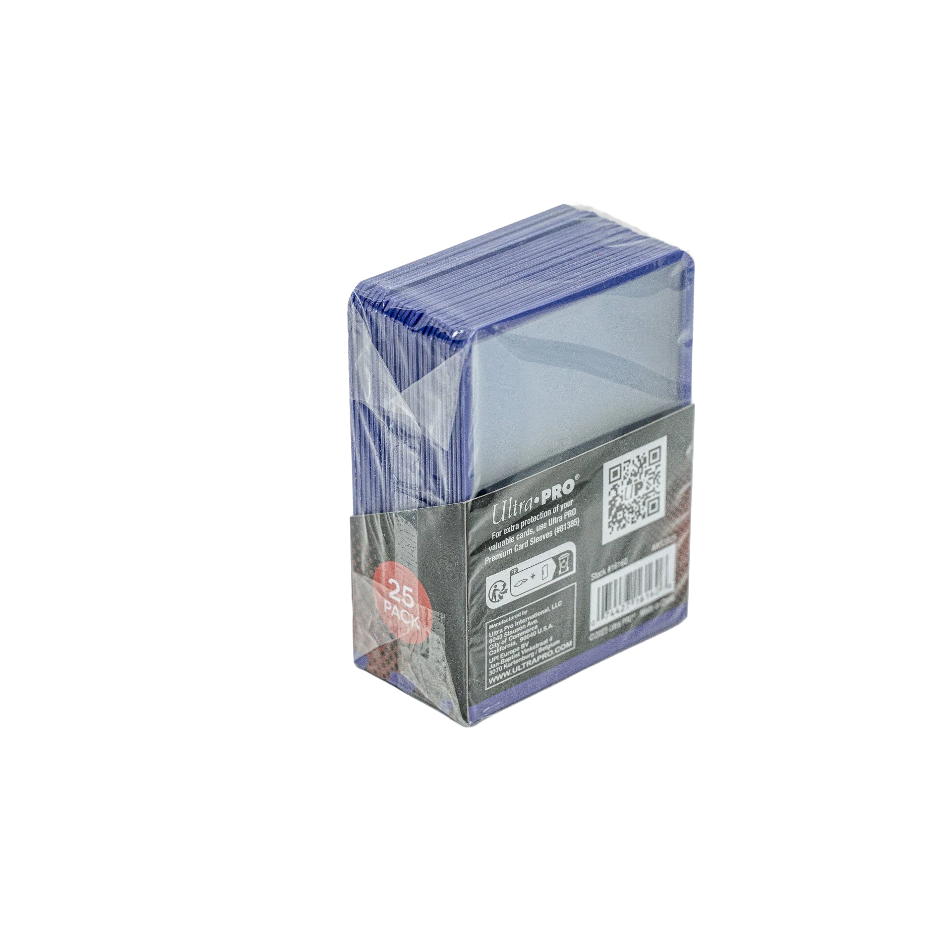 Ultra Pro3" x 4" Colored Border TOPLOADERĀ® (25ct) - Purple - Image 2