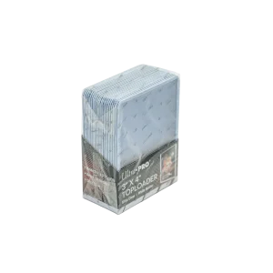 Ultra Pro3" x 4" Colored Border TOPLOADER® (25ct) - White