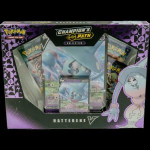 Pokemon Champion's Path Hatterene V Coll Box