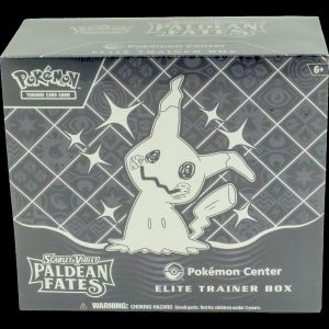 Pokemon SAV Paldean Fates Pokemon Center ETB