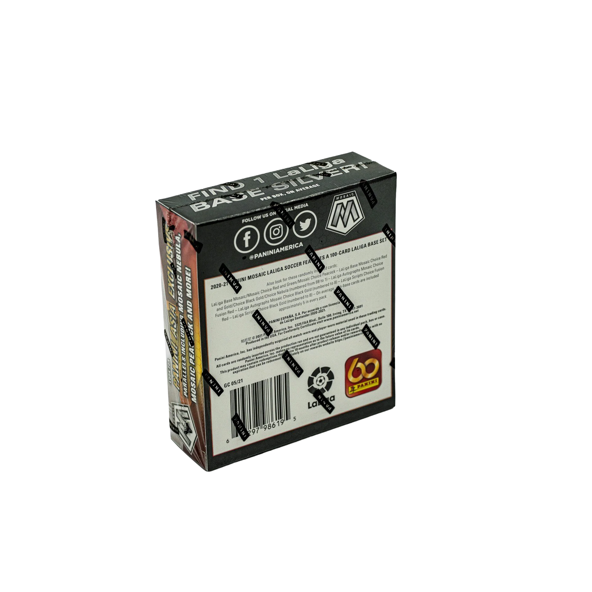 20 21 Panini Mosaic La Liga Soccer TMALL - Image 2