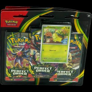 POKEMON ME03 PERFECT ORDER 3-PACK BLISTER