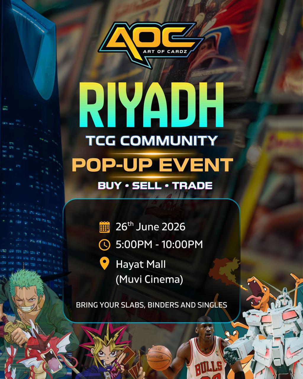 Riyadh TCG Community Pop-up Event