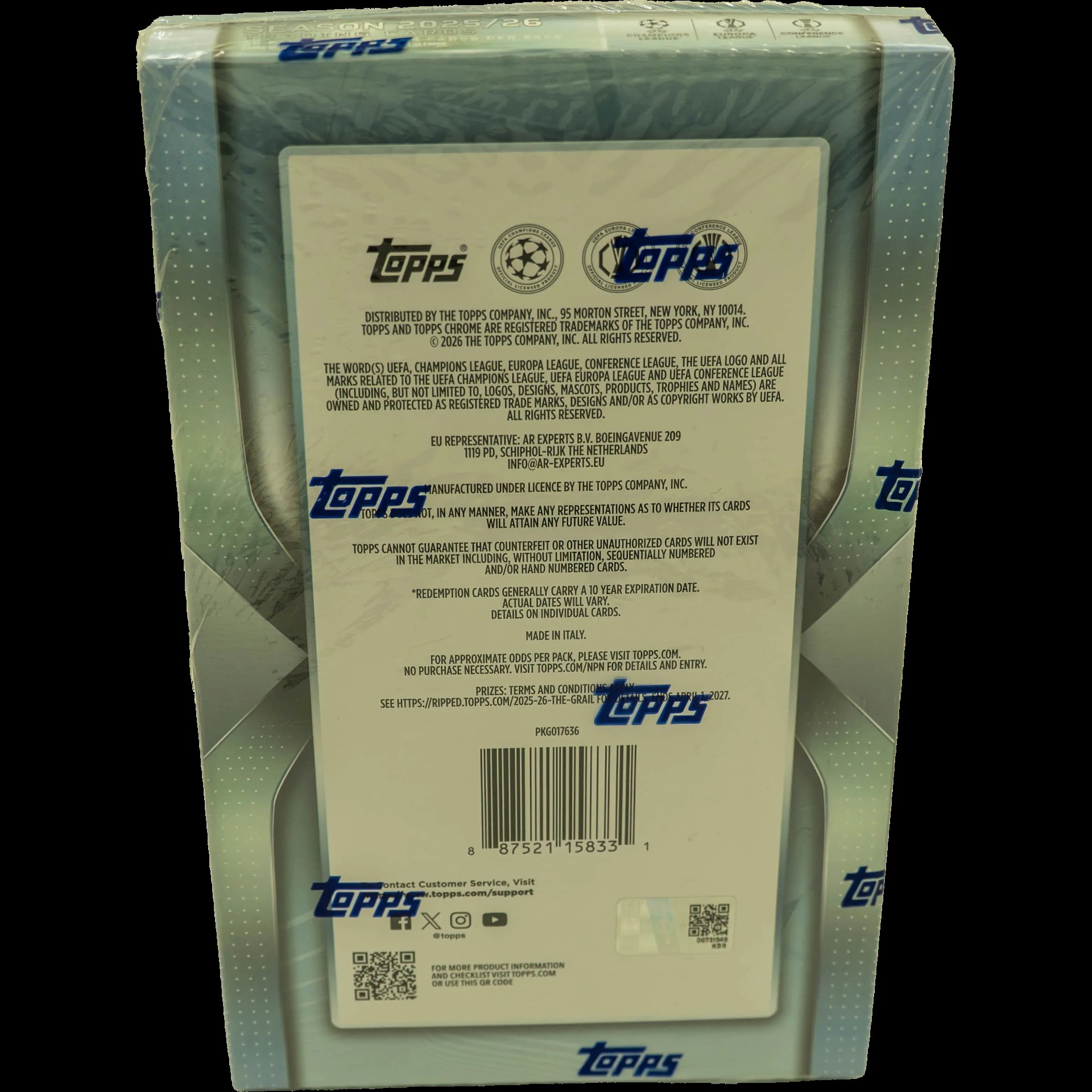 Topps Ucc Chrome 2025 - 26 - Hobby Box - Image 2