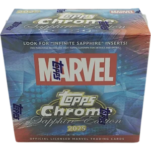 2025 Topps Marvel Chrome Sapphire Edition