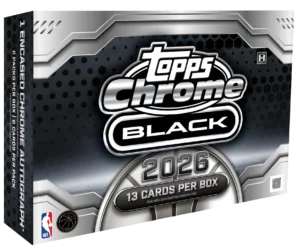 Topps Chrome Black Basketball 2025-26 - Hobby Box