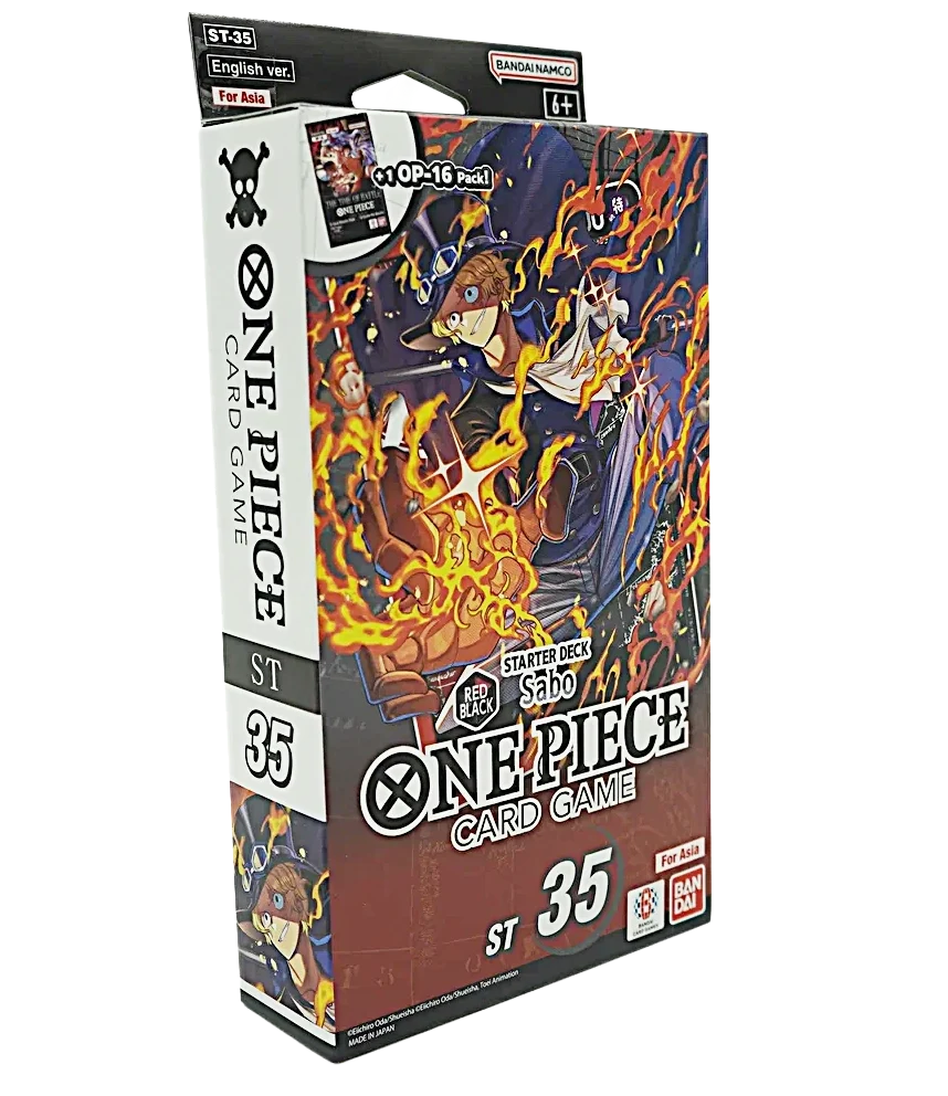 OP Starter Deck Display ST-35 - Sabo - Image 2