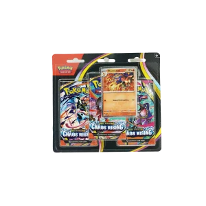 Pokemon Mega Evolution: Chaos Rising 3-Pack Blister US
