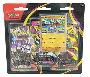Pokemon Mega Evolution: Pitch Black 3-Pack Blister US