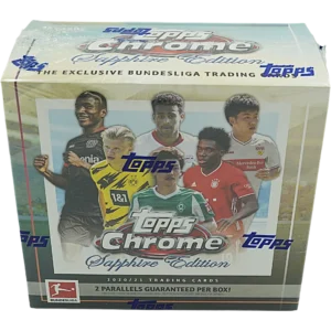 2020/21 Topps Bundesliga Chrome Soccer Sapphire Edition Hobby Box