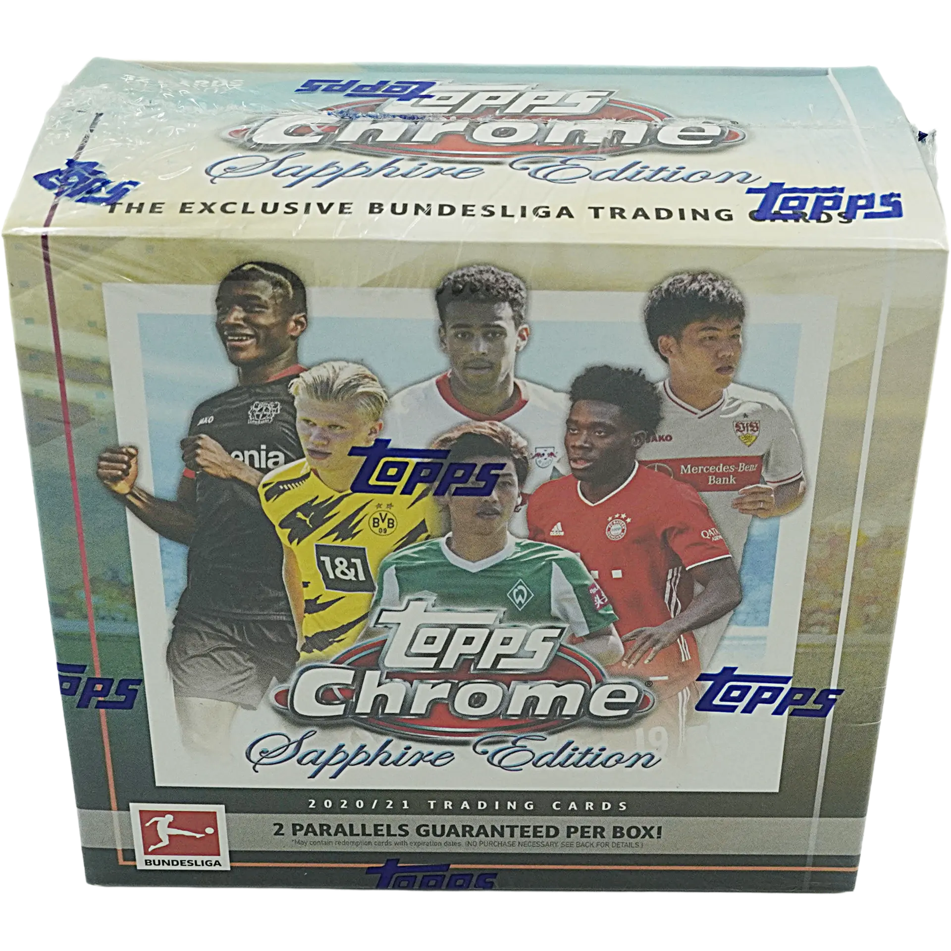 2020/21 Topps Bundesliga Chrome Soccer Sapphire Edition Hobby Box