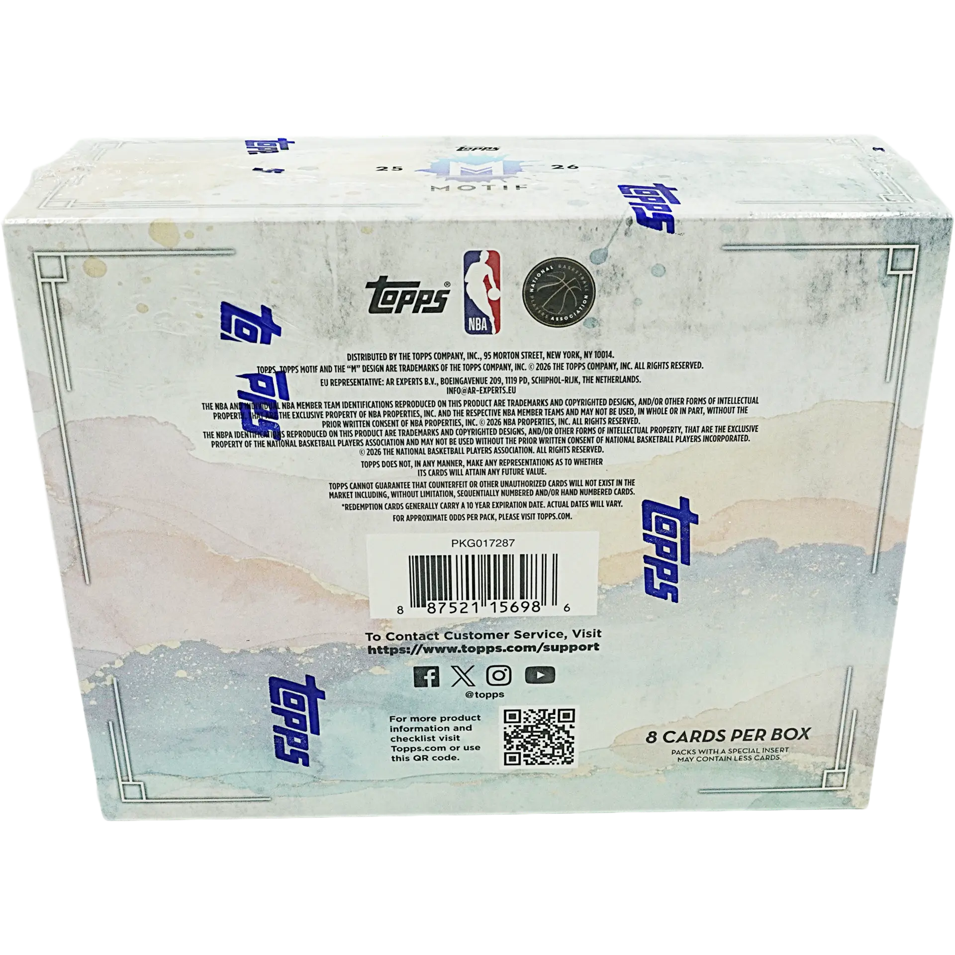 Topps NBA Motif Basketball 2025-26 - Hobby Box - Image 2