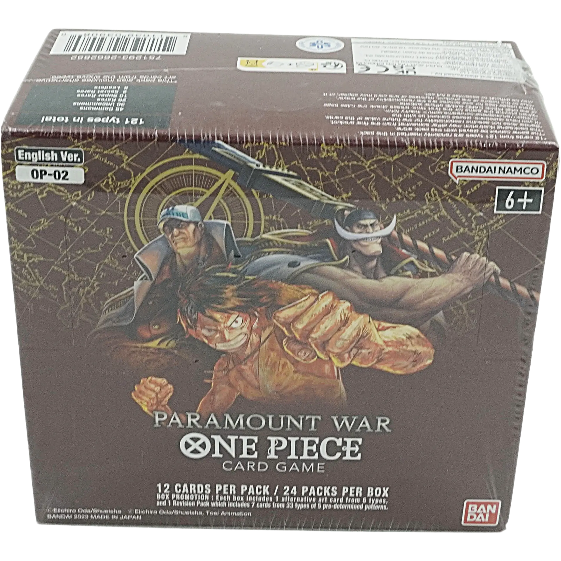 One Piece-02 Paramount War Booster Box