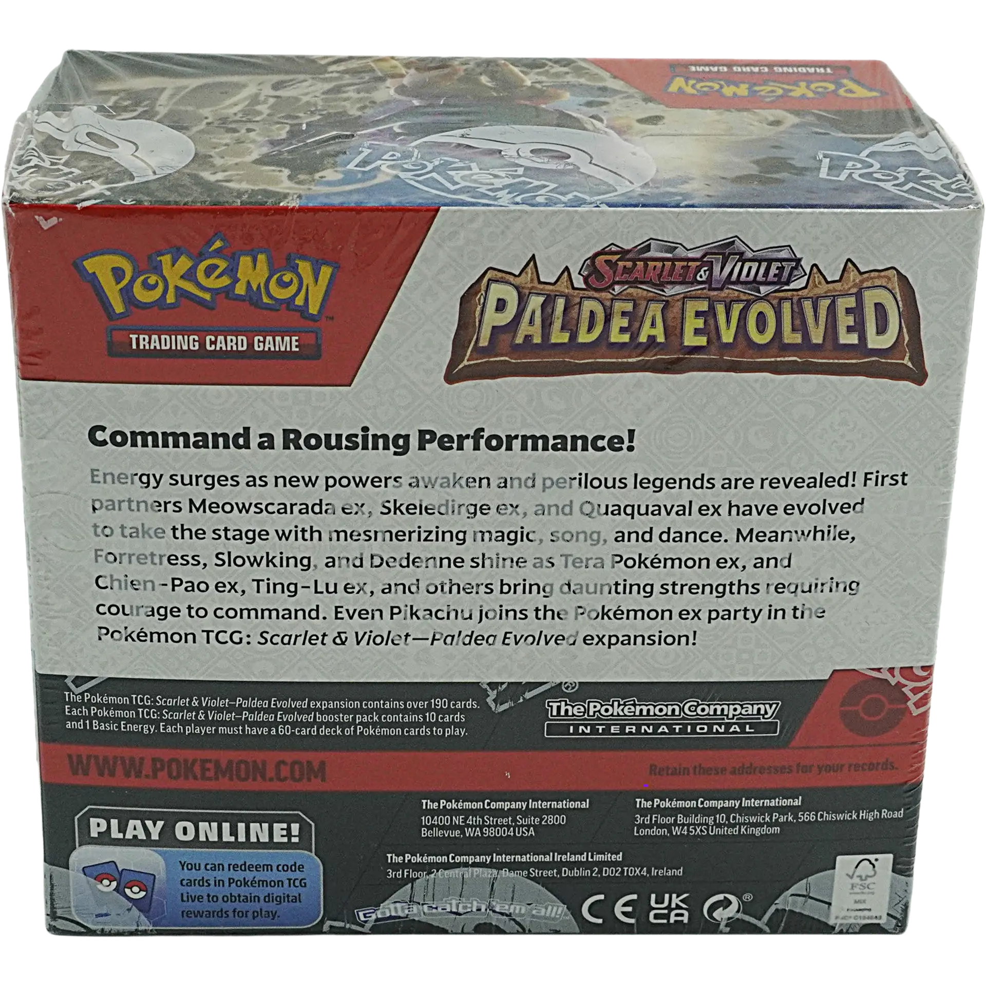 Pokemon-Scarlet & Violet Paldea Evolved Boosters - Image 2